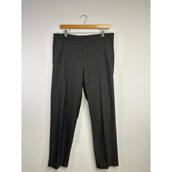 Old Navy Pants - Woman's Old Navy Dress Pants Black Straight Ankle -Size 12 Tall Career